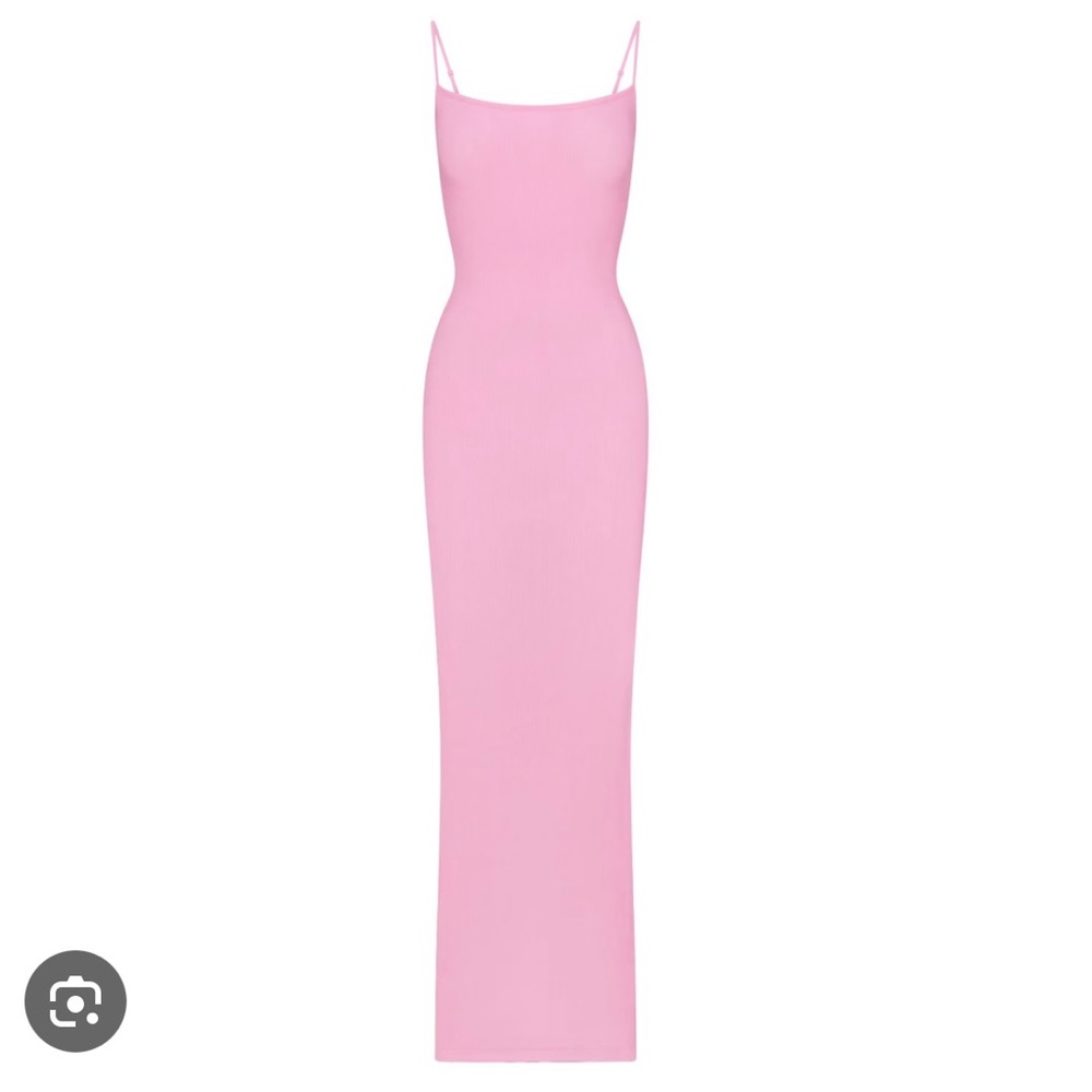 Skims Soft Lounge Long Slip Dress
